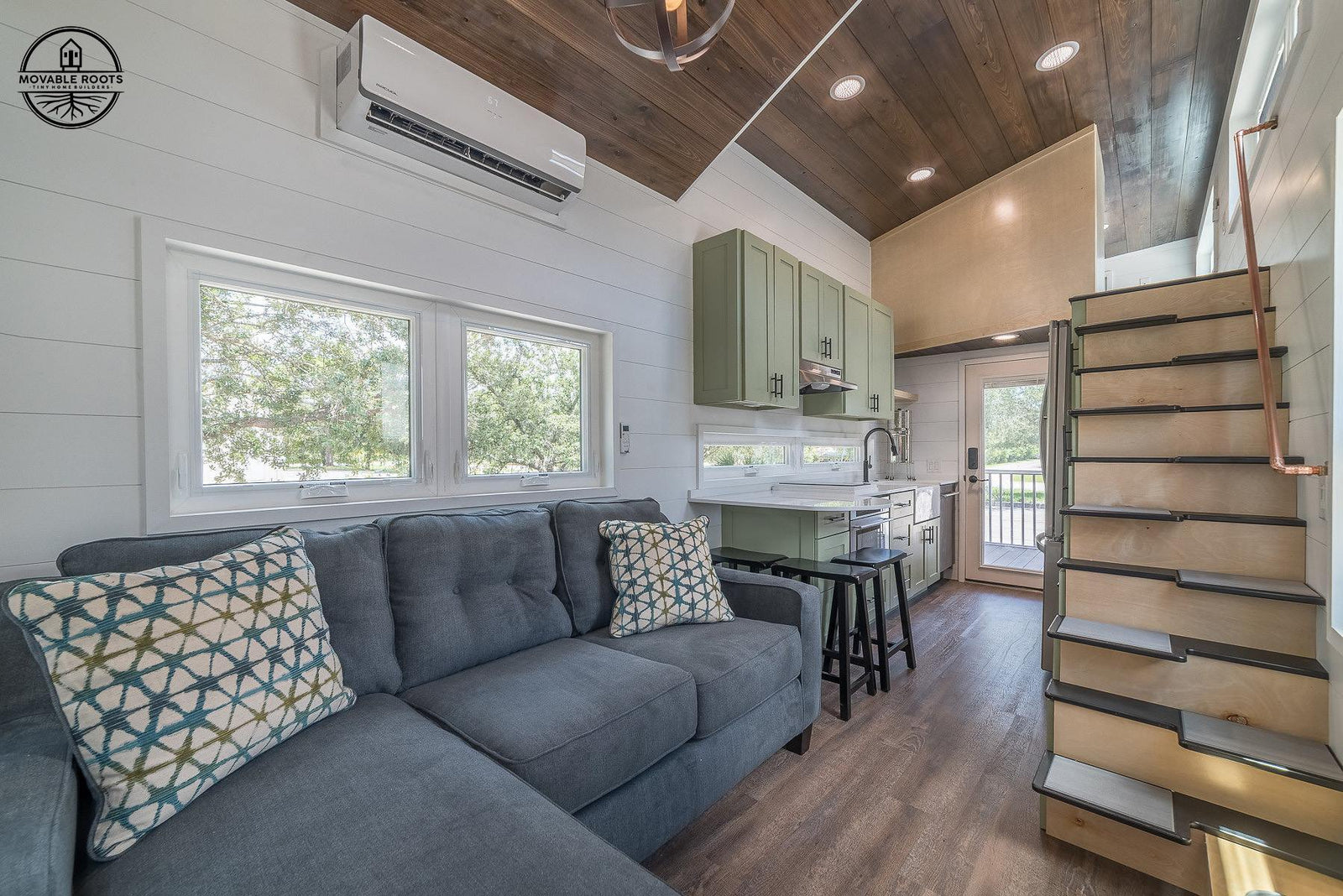 3-Bedroom “Elmore” Tiny House on Wheels by Movable Roots