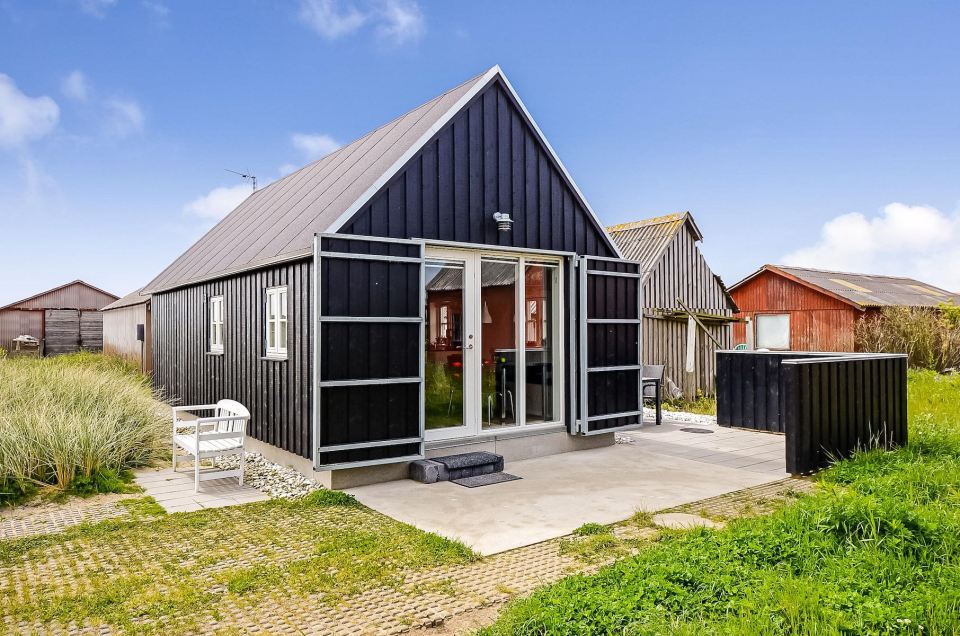 375-sqft Tiny Fishermen Shed Transformation in Denmark