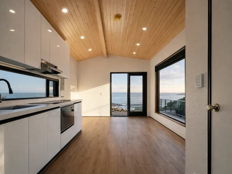 Inside the Clever 1 Lux—A Single-Level Tiny Home with a Private Bedroom