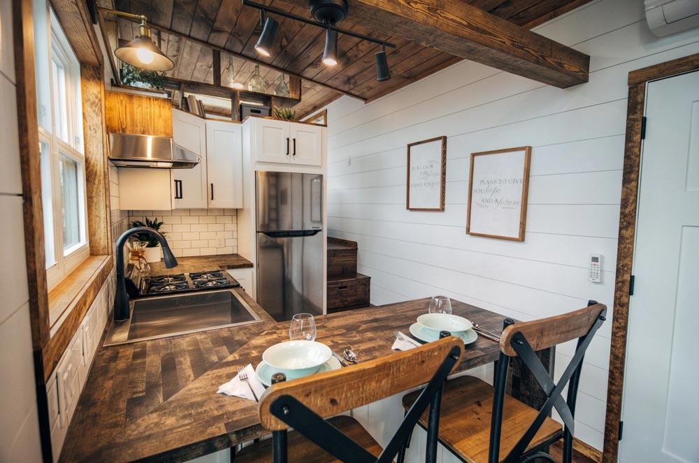 32’ “Lupine” Gooseneck Tiny House on Wheels by Wind River Tiny Homes