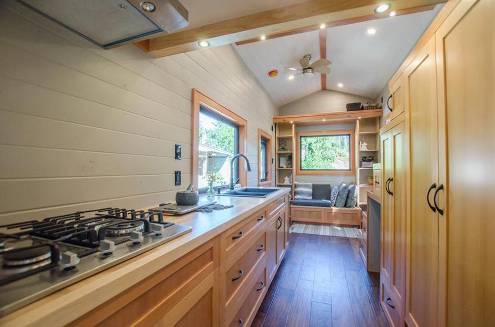 Beautiful 24' "Kestrel" Tiny House on Wheels by Rewild Homes