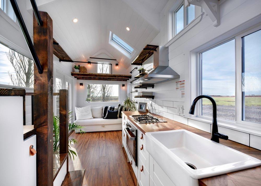 26’ Custom “Napa Edition” Tiny House on Wheels by Mint Tiny Homes