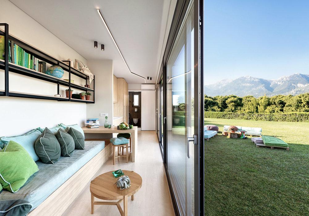 40’ Container Home Prototype by Greek-based Cocoon Modules