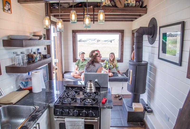 280 sqft Tiny House on Wheels in Bozeman, Montana