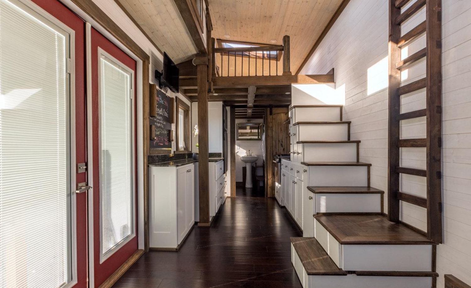 24’ “Nooga Blue Sky” Tiny Home on Wheels by Tiny House Chattanooga