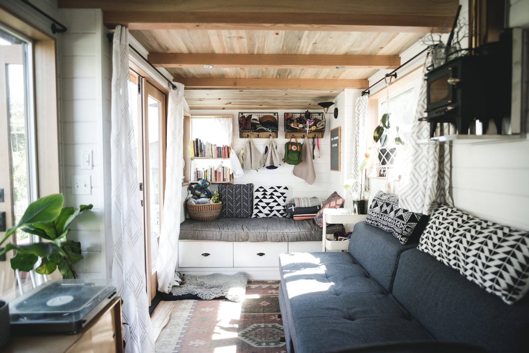 28' "Kootenay" Tiny House by TruForm Tiny—Now Home to ThreeTinyHams!