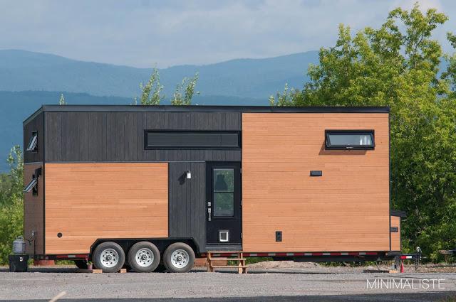 The Sleek "Eucalyptus" Tiny Home on Wheels by Minimaliste Tiny Houses