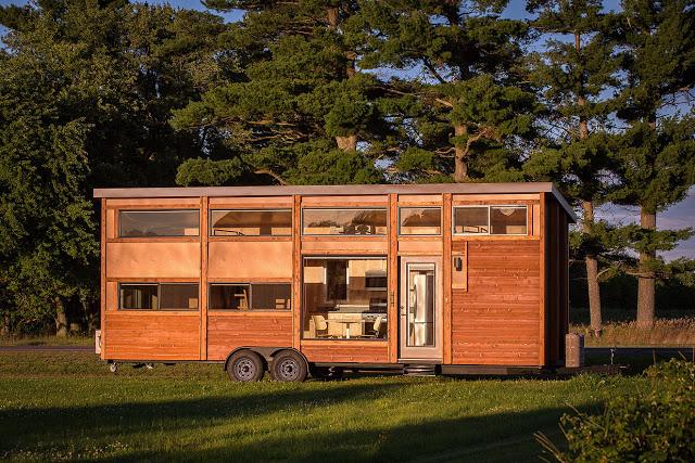 344-sqft “Traveler XL” Tiny Home on Wheels by Escape Homes