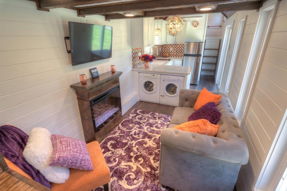 The 28’ “Trinity v2” Tiny House on Wheels by Alabama Tiny Homes